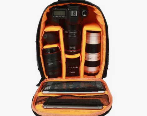 爆款单反相机包双肩包单反微单小型防水轻便数...