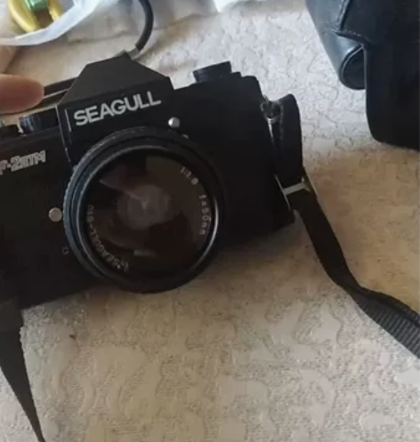 海鸥df2etm胶片相机收藏级成色，在家里...