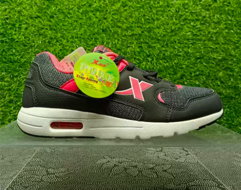 35-36特步黑/红女休闲鞋984318-...