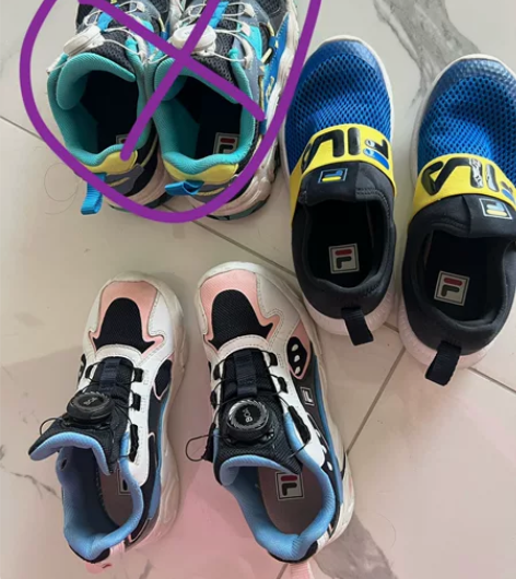 斐乐童鞋 粉30码，蓝31码，孩子穿小了，...