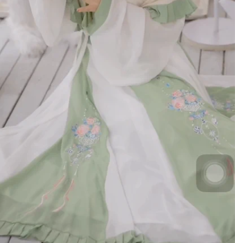 汉服女正品原创晋制显瘦六米破裙春夏仙气汉服...