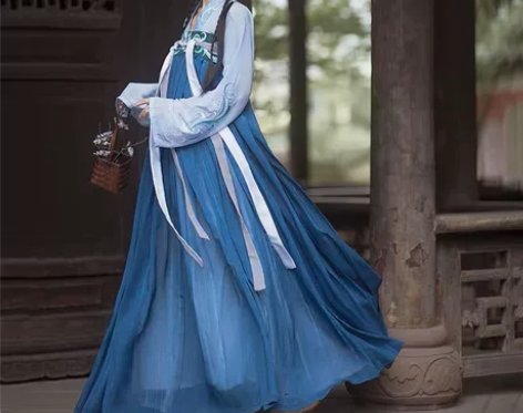 桔屿阿司南汉服女正品原创唐制对襟齐胸襦裙大...