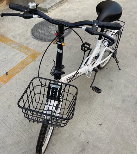飞鸽折叠式20寸自行车 只骑过两次 手刹灵...