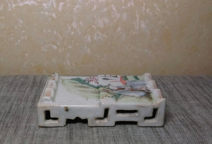浅绛文房雅器 $$##$$-  书生读书 ...