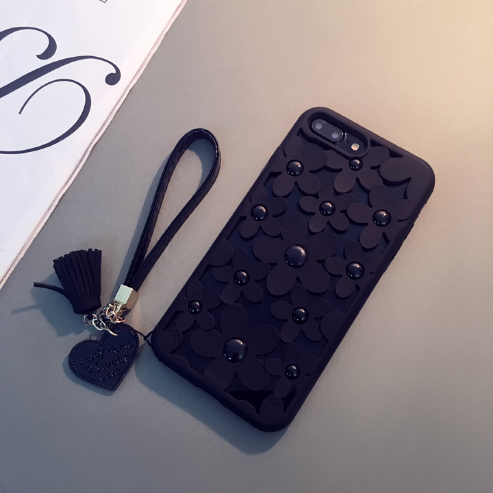 苹果7plus手机壳挂绳 iphone7保...