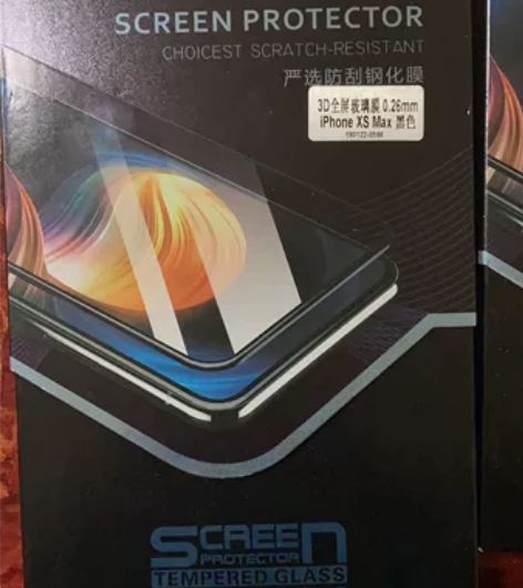 摩可苹果iphoneXSMax黑色3D全屏...