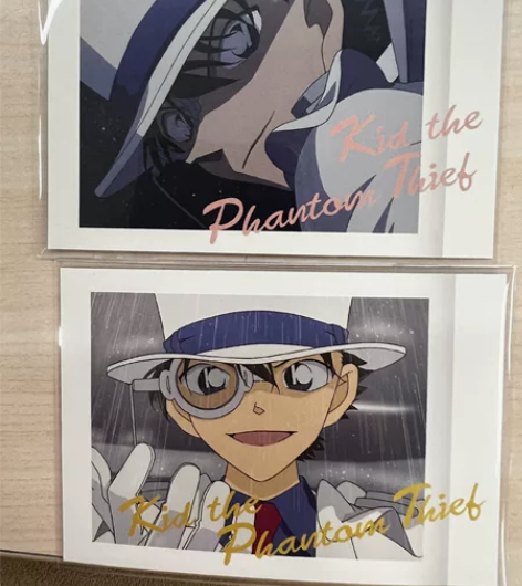 名侦探柯南拍立得卡片 第二弹 基德两张 现...