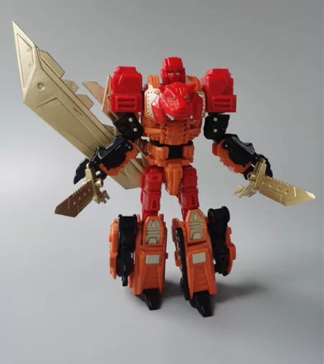 暗夜虎 变形金刚玩具冲云霄成员 金宝放大版...