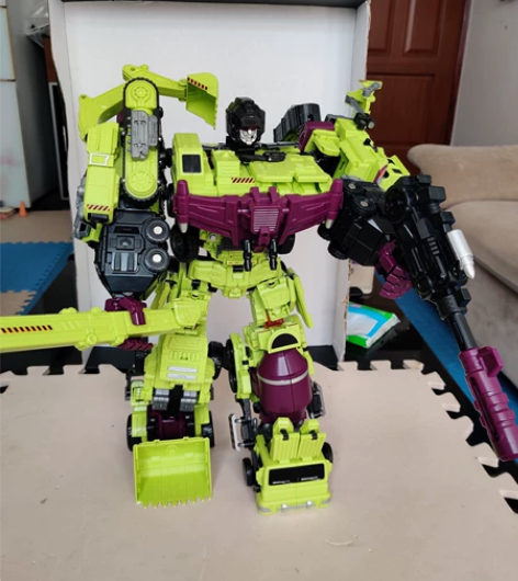 变形金刚大力神放大版变形玩具 GT挖地虎铲...