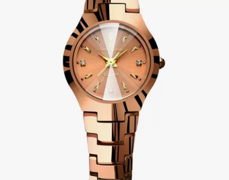 ONTHEEDGE正品钨钢带手表女方圆形表...