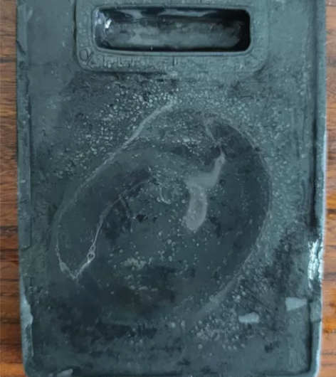 老砚台13.5X9.5X1.2 感兴趣的话...