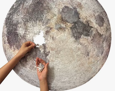 【1000片拼图】月球拼图地球火星木星金星...