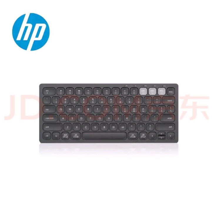 【顺丰包邮】惠普（HP）K750无线蓝牙双...