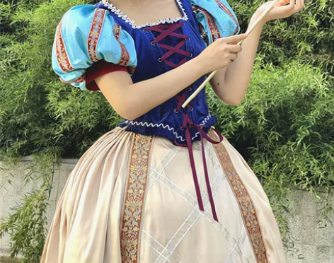 蛋糕裙 长裙Lace Garden高定+白...