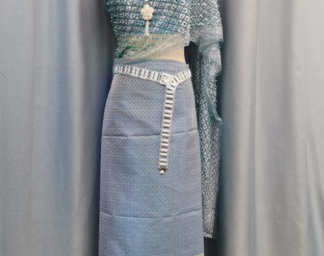 半裙鞠婧祎明星网红同款夏傣泰民族服装西双版纳