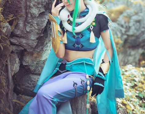 火花动漫原神cos服草属性白术cos游戏套...
