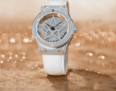 DAVENA蒂玮娜五芒星时来运转手表女士款...