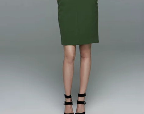 颜域品牌女装2017夏季新款OL优雅修身包...