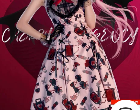 ?【樱桃急诊现货】小苍兰物语原创lolit...