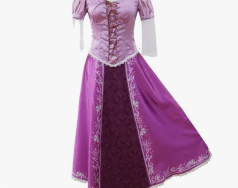 乐佩公主裙子长发大人角色扮演服装成年衣服成...