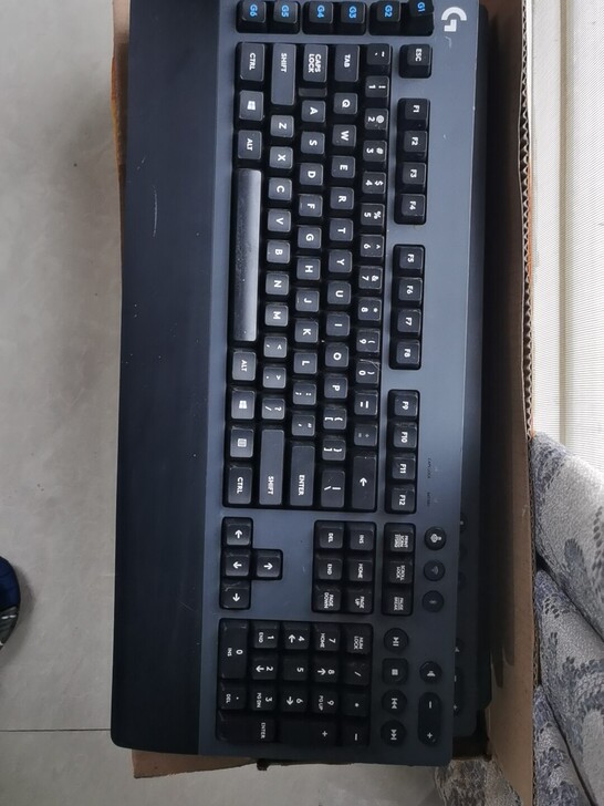 罗技g613 无主控键盘 无接收器当配件出...