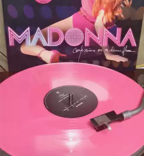 麦当娜 12寸lp彩胶 一套两张缺一张 本...