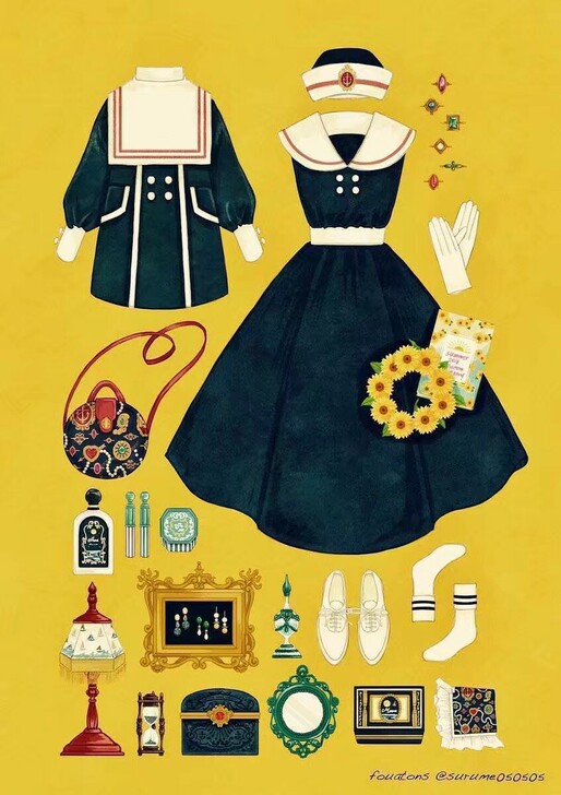lolita服装 汉服 325张欧式复古巴...
