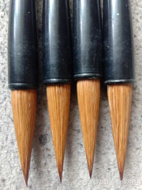 湖笔 狼兼毫中楷 手札题款用 库存湖笔 十...