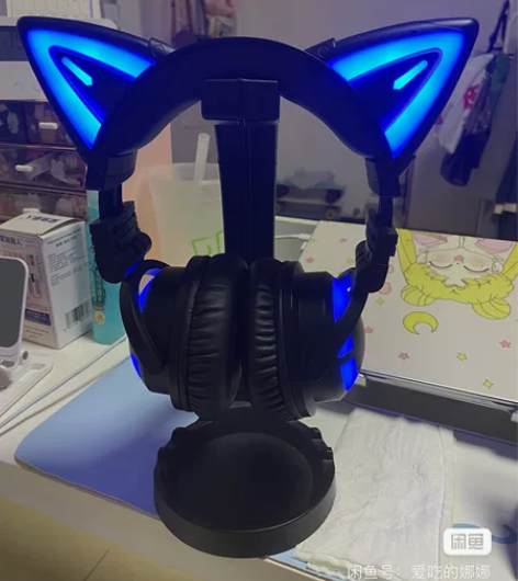 妖舞猫耳无线蓝牙耳机3G款头戴式电脑电竞少...