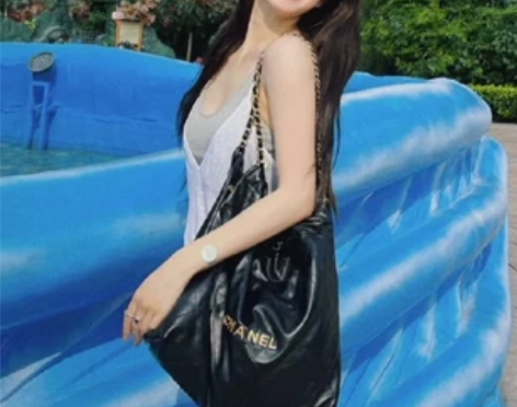 赵露思同款白色深V领吊带背心T恤女夏外穿灰...