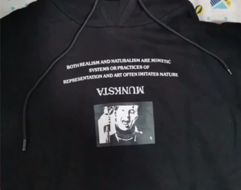 2022秋季新品运动潮流休闲连帽抽绳修身厚...