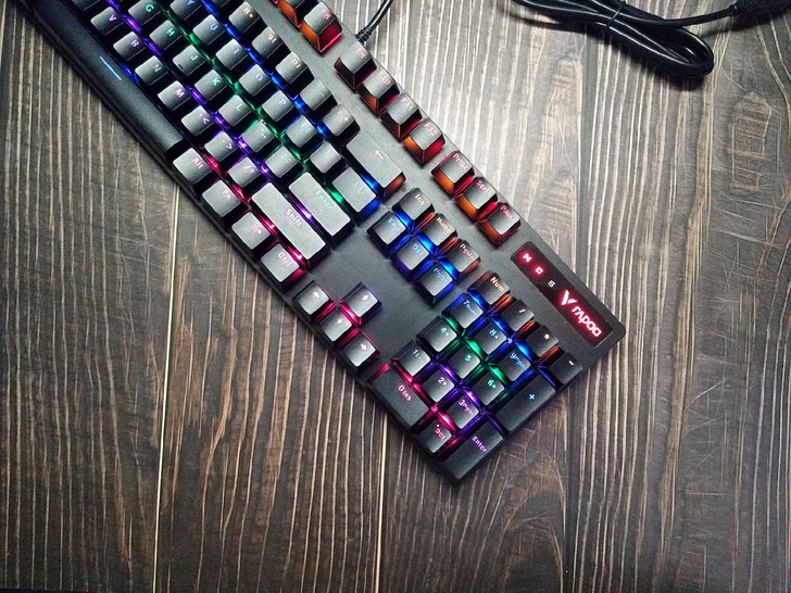 《高性价比两件套》92套雷柏机械键盘跟钛仑...