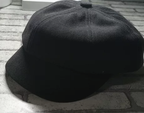 女生贝雷帽 买来没带过 帽子可以调节头围大...