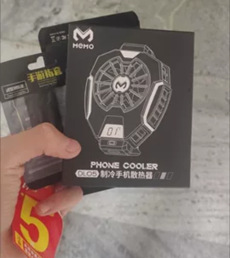 影巨人半导体手机散热器数显降温制冷神器背夹...