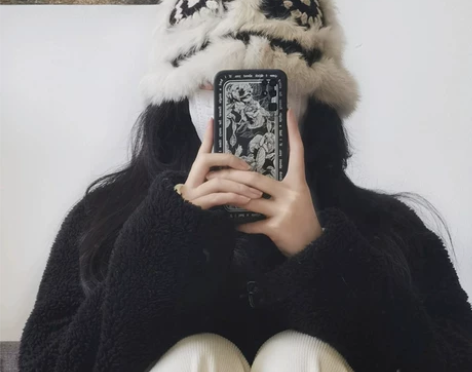 渔夫帽 盆帽渔夫帽升级版兔毛帽子女手工针织...