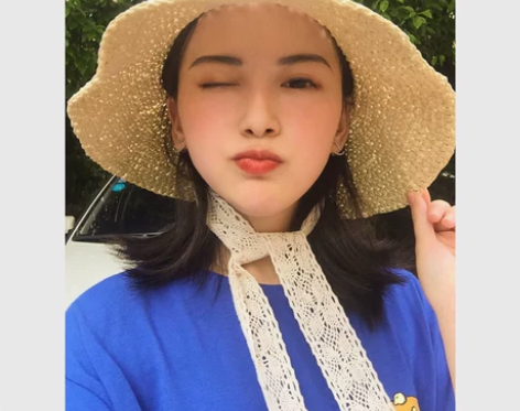 网红款蕾丝系带草帽女渔夫帽夏小清新韩版潮日...