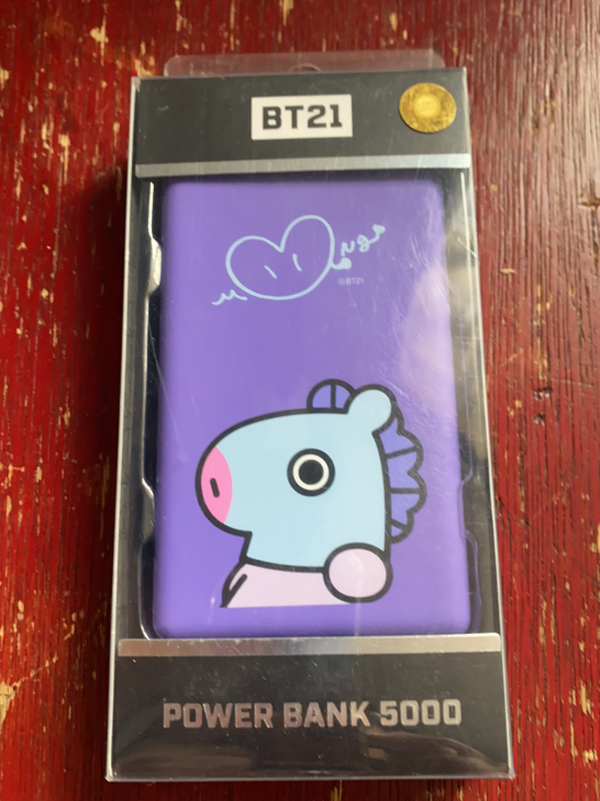 全新 ，韩国带回，BT21充电宝，可可爱爱...