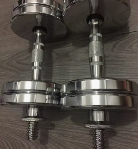 店不做了，全新清货，家用电镀纯钢哑铃男士健...