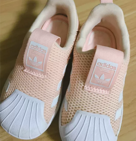 Adidas阿迪达斯童鞋网面5.5k 内长...