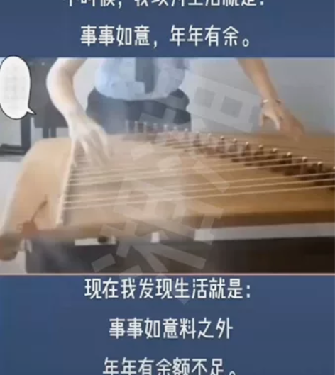 华乐琴韵专业演奏级实木小古筝便携式半挖筝素...