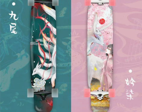 玛萨滑板长板专业长板女刷街专业板公路舞板成...