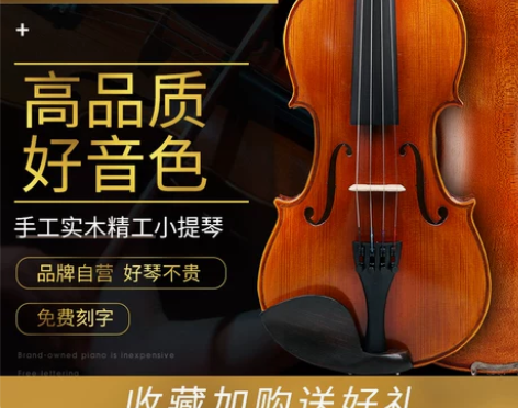 Saphony小提琴初学者儿童成人学生练习...