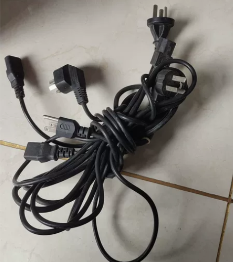 四根电脑电源线   啥样头都有  包邮  ...