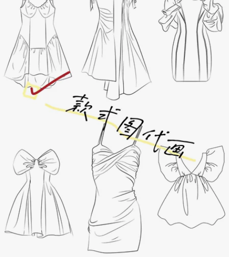 服装款式图代画 有需私 感兴趣的话点“我想...