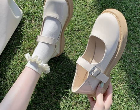 玛丽珍鞋日系小皮鞋女2022春秋新款英伦风...