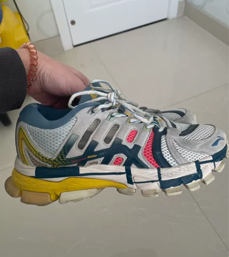 李宁烈骏ace老爹鞋休闲鞋运动鞋43码，瑕...