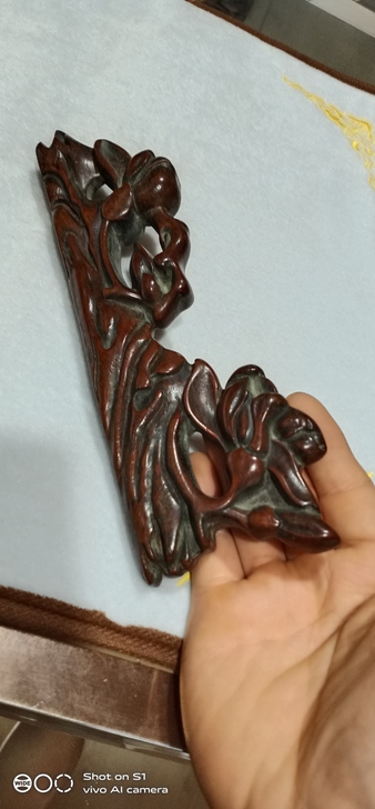 文房用品，木头笔架子