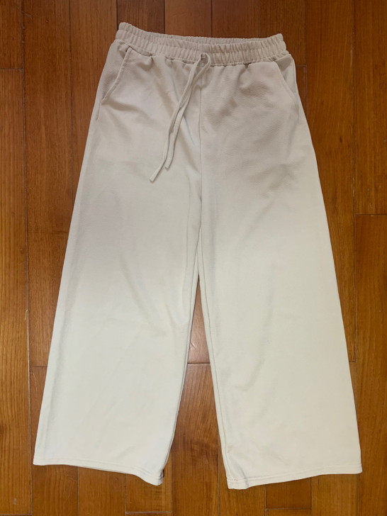 #闲置#全新仅试穿7分阔腿裤