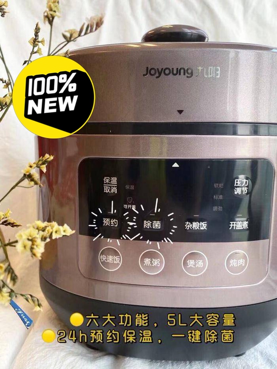 【闲置转让】全新 未使用苏泊尔5升双胆电压...