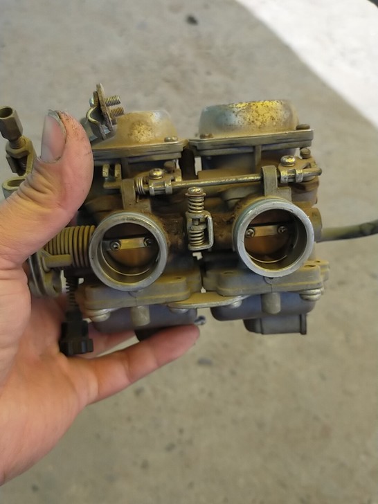 地平线350双缸化油器拆车件